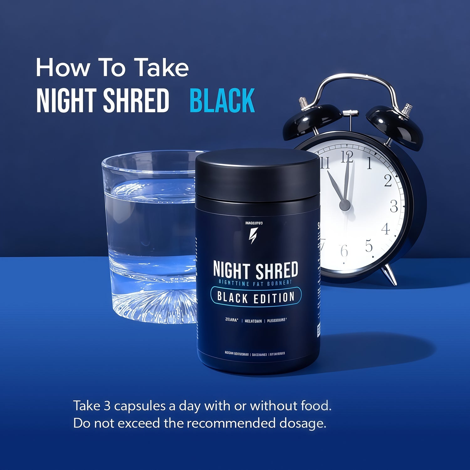 InnoSupps Night Shred Black 90 Capsules